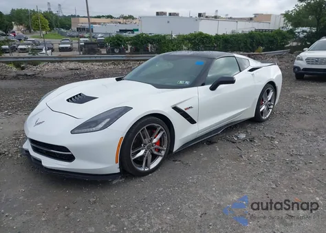 2015 Chevrolet Corvette Stingray Z51 from USA, damaged, VIN 1G1YM2D72F5119618